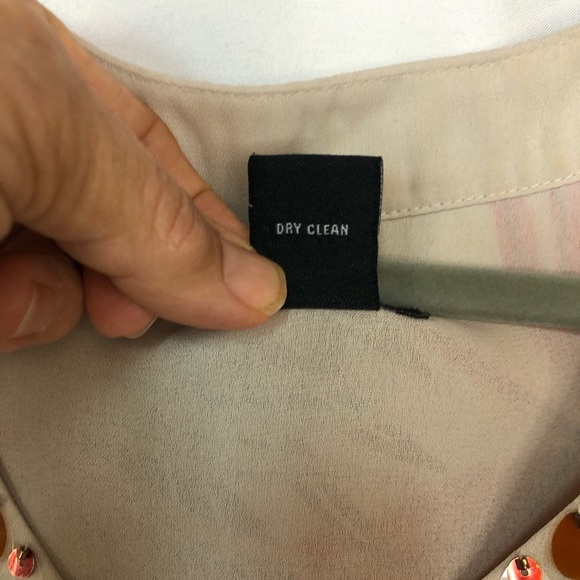 Bob Mackie Women’s Top Tank Sleeveless Silk Sequins Size Zip Lined - Picture 8 of 8